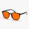 Glossy Black Orange Lens - Daytime